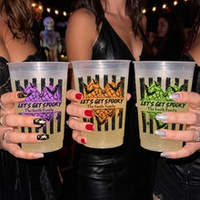 Load image into Gallery viewer, Personalized Frosted Plastic Cup Halloween Gift for Friends