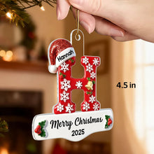 Load image into Gallery viewer, Personalized Acrylic Ornament Christmas Gift for Family