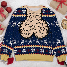 Load image into Gallery viewer, Personalized Funny Christmas Sweatshirt Custom Reindeer Gift for Him