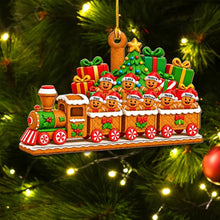 Load image into Gallery viewer, Personalized Gingerbread Family Acrylic Ornament Christmas Gift for Family