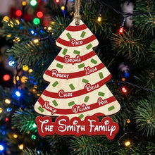 Load image into Gallery viewer, Personalized Family Christmas Ornament Custom Keepsake Gift
