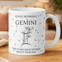 Load image into Gallery viewer, Personalized Two-Tone Zodiac Mug Custom Gift for Sister
