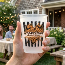 Load image into Gallery viewer, Personalized Frosted Plastic Cup Halloween Gift for Friends