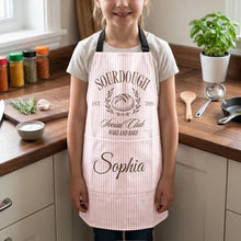 Load image into Gallery viewer, Personalized Waterproof Baking Apron Custom Sourdough Gift for Home Bakers
