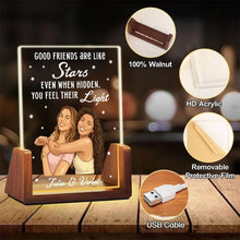 Load image into Gallery viewer, Personalized LED Frame Custom Keepsake Gift for Friend