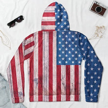 Load image into Gallery viewer, Personalized Youth Flannel Hoodie Baseball Vintage Design Gift