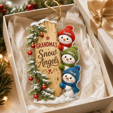 Load image into Gallery viewer, Personalized Acrylic Ornament for Grandma Christmas Gift
