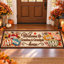 Load image into Gallery viewer, Personalized Premium Doormat for Grandma & Grandpa's House Gift