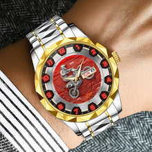 Load image into Gallery viewer, Get Ready to Ride: Personalized Dirt Bike Riding Men's Watch - Perfect Gift for Bikers! Men's Watch MagicInPrints