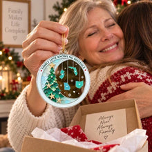 Load image into Gallery viewer, Personalized Family Map Acrylic Ornament Unique Gift for Christmas