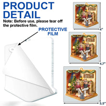 Load image into Gallery viewer, Celebrate Love and Companionship – Personalized Custom Shaped Acrylic Ornament – Gift for Pet Lovers Acrylic Ornament MagicInPrints