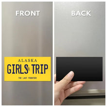 Load image into Gallery viewer, Personalized Acrylic Magnet Custom Family Vacation Sign