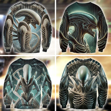 Load image into Gallery viewer, Xenomorph Lovers Graphic Tee - Alien Inspired Shirt AOP Products PopCulturePrints