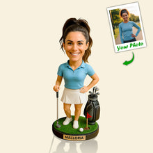 Load image into Gallery viewer, “Swing Into Joy with Custom Golf Champion Acrylic Plaque” - Personalized Gift for Golf Lovers Shaped Plaques MagicInPrints