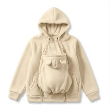 Load image into Gallery viewer, Personalized Embroidered Fleece Babywearing Hoodie Gift for New Mom Christmas