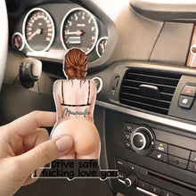 Load image into Gallery viewer, Personalized Car Visor Clip Custom Love Note Gift for Partner
