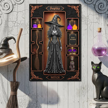 Load image into Gallery viewer, Embrace the Enchantment - Spooky Style Metal Sign, Personalized Gifts for Fantasy Lovers Metal Signs MagicInPrints