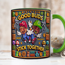 Load image into Gallery viewer, Personalized Good Buds Mug for Friends Coffee Mug PopCulturePrints