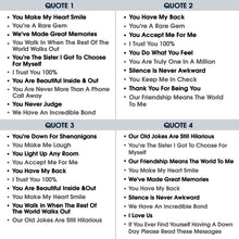 Load image into Gallery viewer, You're My Favorite Person – Personalized 3-Layered Acrylic Shaker Ornament – Gift for Best Friend Acrylic Shaker Ornament MagicInPrints