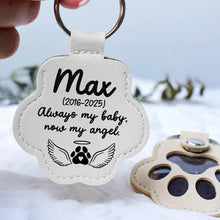 Load image into Gallery viewer, Forever Loved - A Personalized Memorial Keychain for Pet Lovers Keychains MagicInPrints