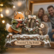 Load image into Gallery viewer, Personalized Acrylic Christmas Ornament for Sister Family Gift