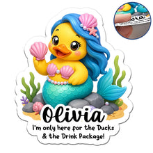 Load image into Gallery viewer, Personalized Acrylic Magnet Custom Duck Humor Gift for Cruisers