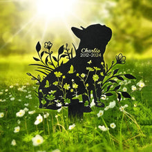 Load image into Gallery viewer, Personalized Metal Dog Memorial Garden Stake Sympathy Gift