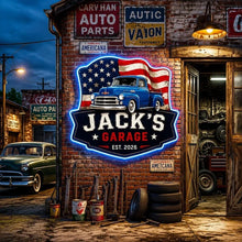 Load image into Gallery viewer, Personalized Vintage Truck Neon Sign Custom Photo Gift for Car Lovers