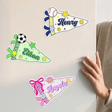 Load image into Gallery viewer, Personalized Acrylic Magnet Colorful Locker Decor Gift for Kids