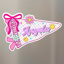 Load image into Gallery viewer, Personalized Acrylic Magnet Colorful Locker Decor Gift for Kids