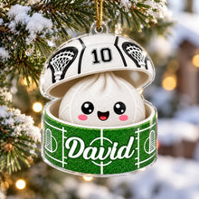 Load image into Gallery viewer, Personalized Acrylic Golf Ball Ornament Custom Gift for Son