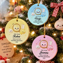 Load image into Gallery viewer, Personalized Ceramic Ornament Unique Gift for Kids Holiday