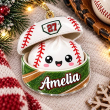 Load image into Gallery viewer, Personalized Soccer Ball Acrylic Ornament Creative Gift for Kids