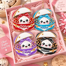 Load image into Gallery viewer, Personalized Cheerleader Dumpling Acrylic Ornament Gift for Daughter