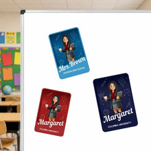 Load image into Gallery viewer, Personalized Teacher Acrylic Magnet Classroom Decor Gift