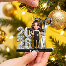 Load image into Gallery viewer, Personalized Acrylic Ornament for Hairdressers Creative Gift