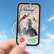 Load image into Gallery viewer, Personalized Acrylic Keychain Remembrance Gift for Loved Ones