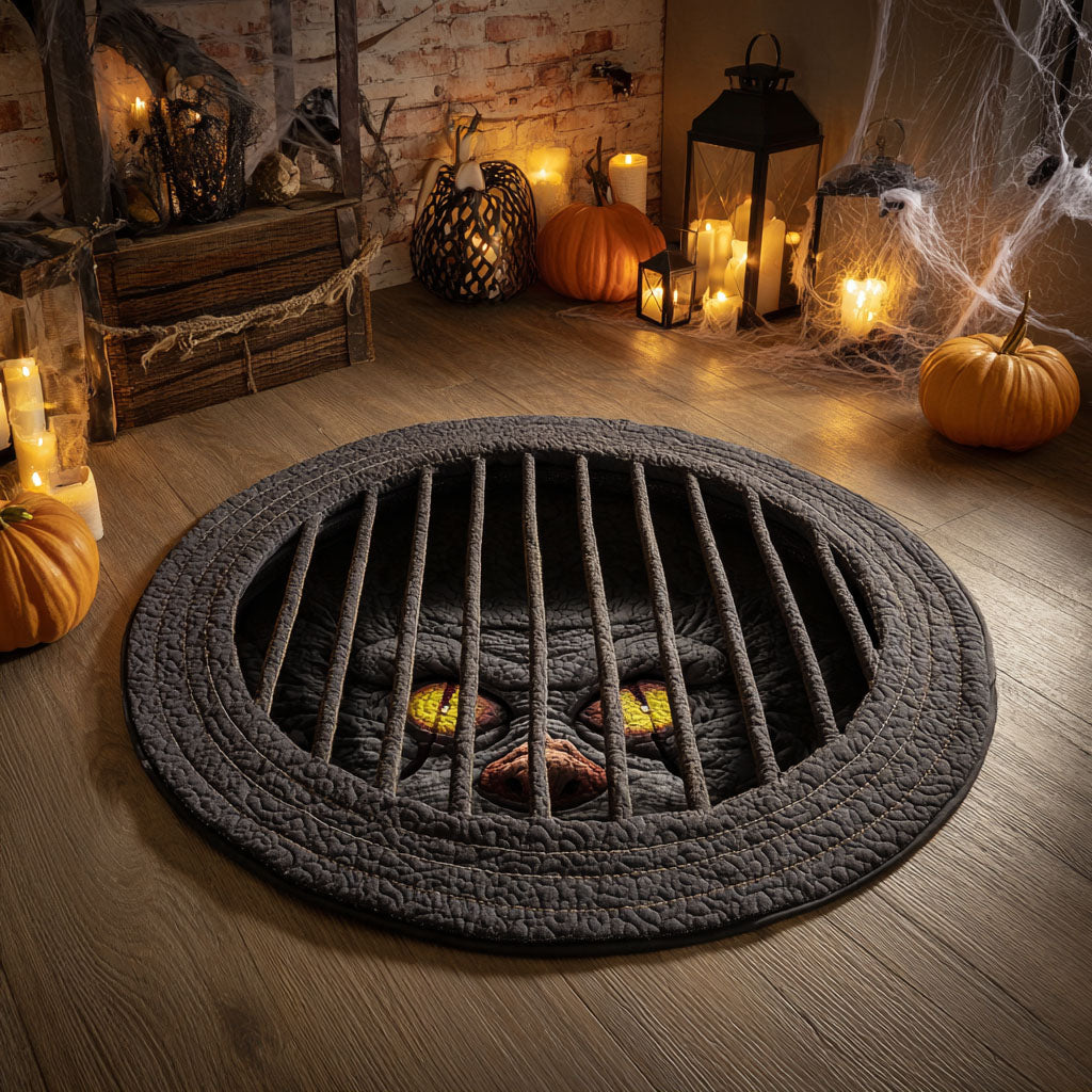 Unlock Your Imagination – Quilted Round Mat – Gift for Halloween Lovers Quilted Round Mat MagicInPrints