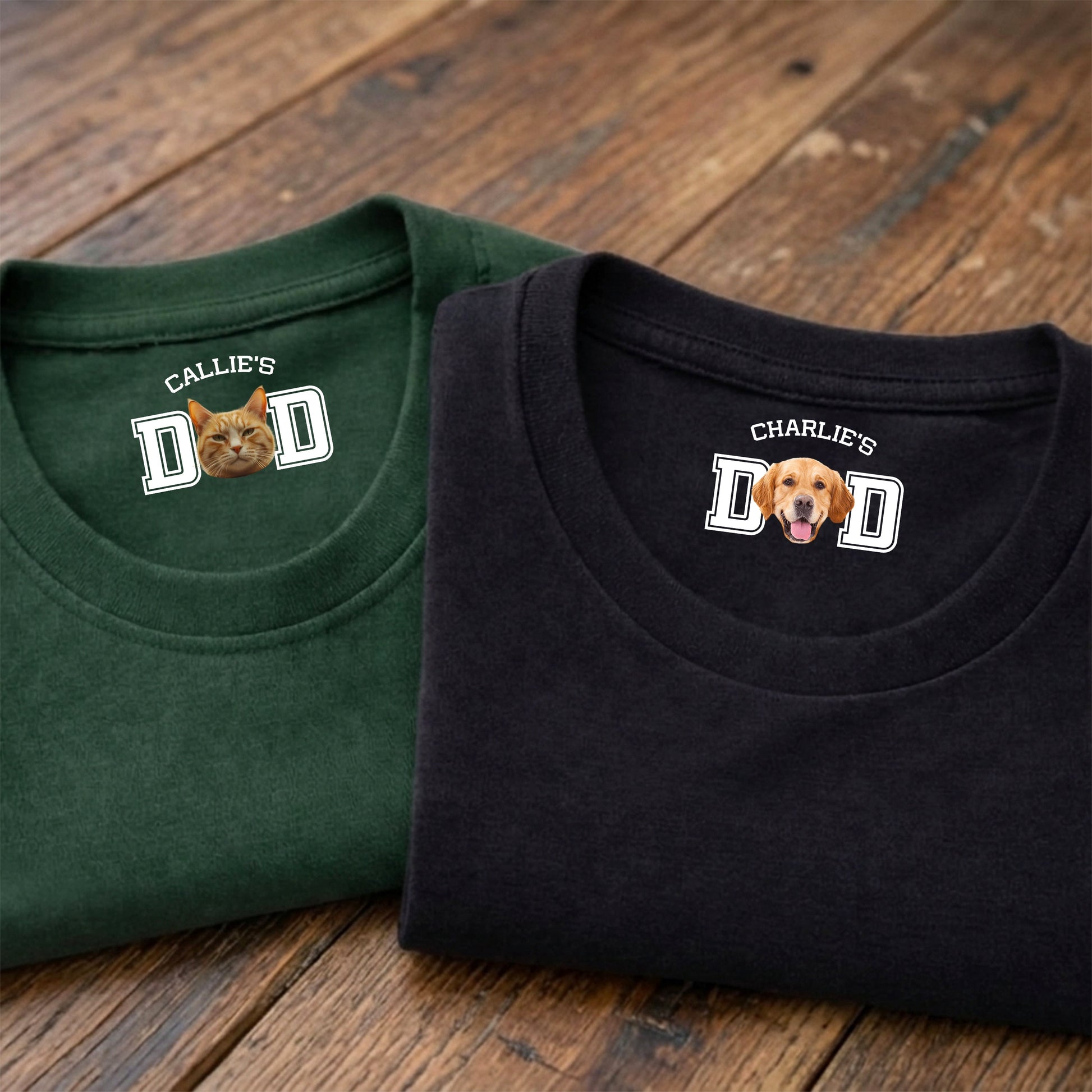 Custom Dog Dad T-Shirt for Pet Owners - Personalized Gift Cloth MagicInPrints