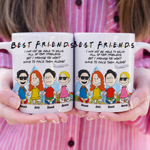 Load image into Gallery viewer, Personalized Friends Coffee Mug - Unique Gift for Best Friends Coffee Mug PopCulturePrints
