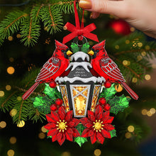 Load image into Gallery viewer, Memorial Cardinal Ornament - Personalized Gifts for Loved Ones Ornament PopCulturePrints
