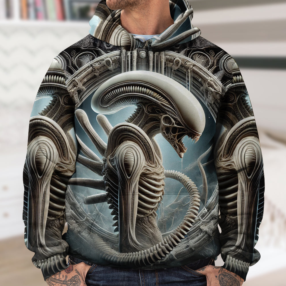 Xenomorph Lovers Graphic Tee - Alien Inspired Shirt AOP Products PopCulturePrints