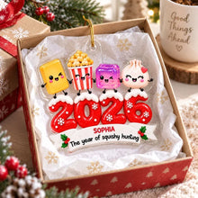 Load image into Gallery viewer, Personalized Acrylic Christmas Ornament for Kids - Squishy Friends Gift
