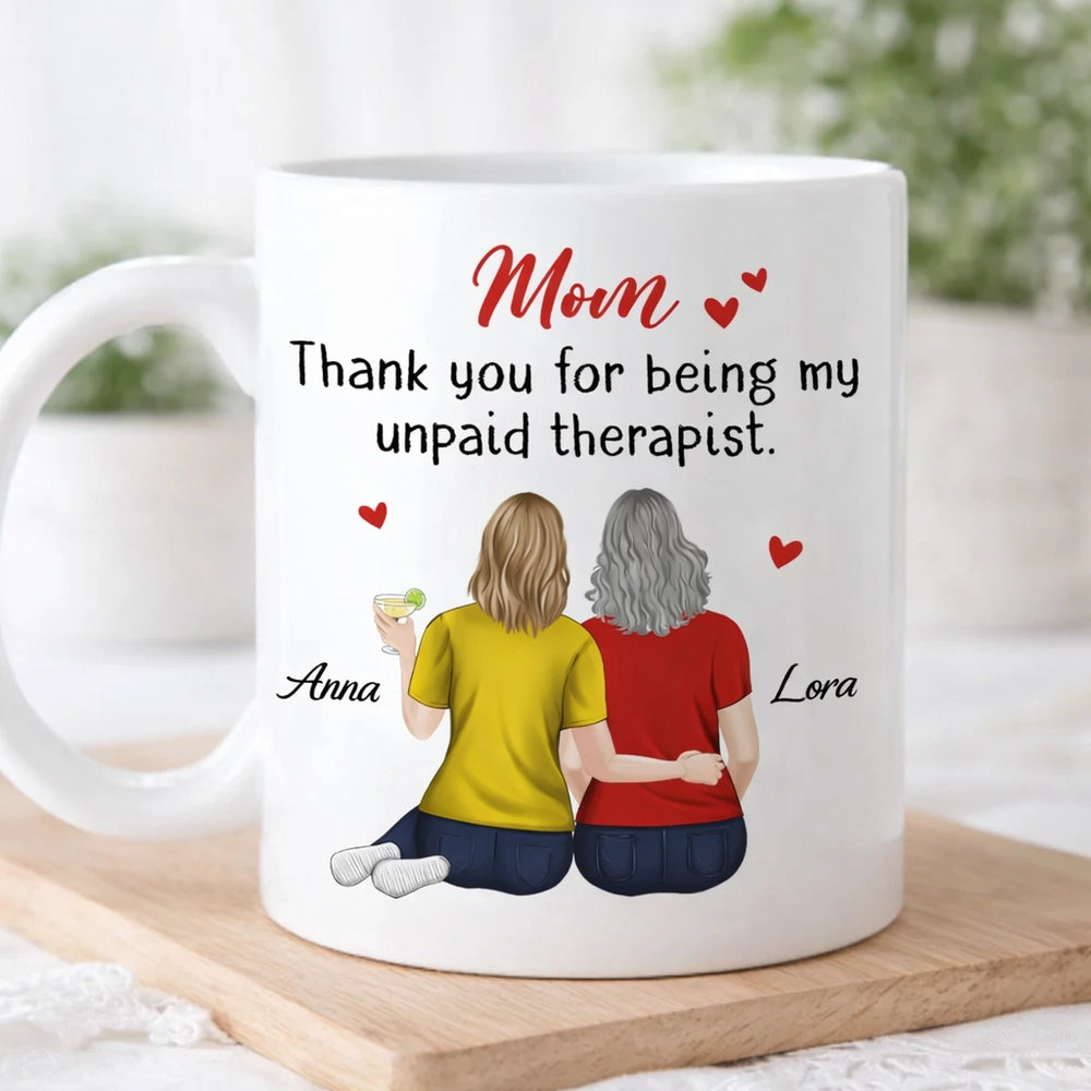 Personalized Mom Mug for Daughter - Thank You Gift for Mother's Day Cup MagicInPrints