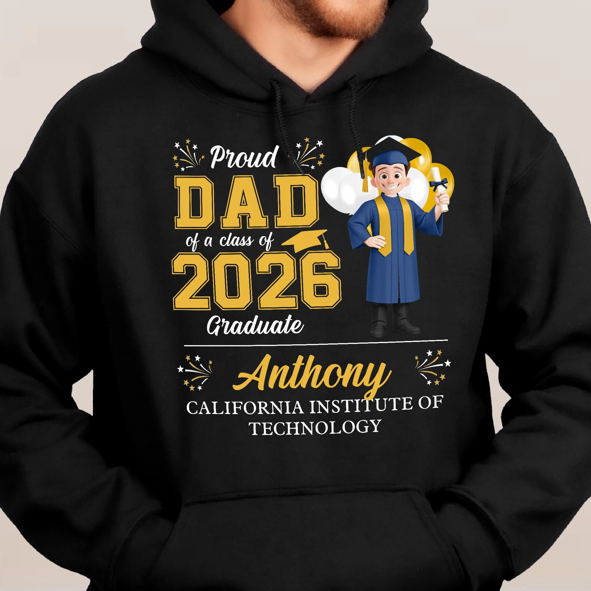 Custom Family Graduation T-Shirt Set for Class of 2026 - Celebrate Graduation Day Cloth MagicInPrints