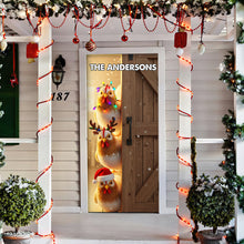 Load image into Gallery viewer, Bring Home the Farm Fun - Personalized Farm Animals Door Cover Door Covers MagicInPrints
