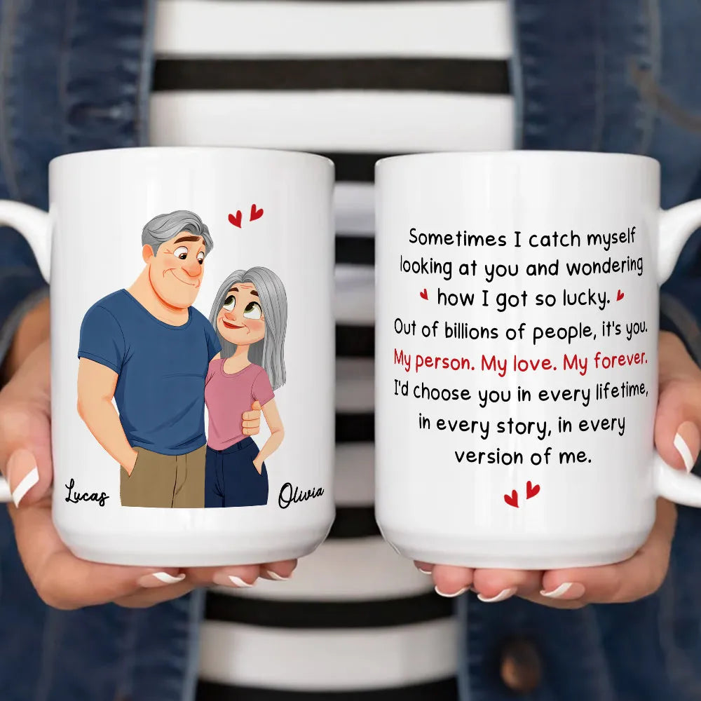 Personalized Couple Mug Set for Anniversary - Sentimental Gift Cup MagicInPrints