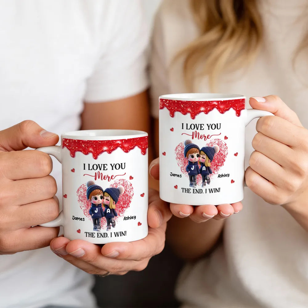 Personalized Romantic Couple Mug for Partners - Love Gift Cup MagicInPrints