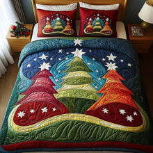 Load image into Gallery viewer, Embrace the Warmth of Togetherness – Custom Quilted Bedding Set – Gift for Families Quilted Bedding Set V2 MagicInPrints
