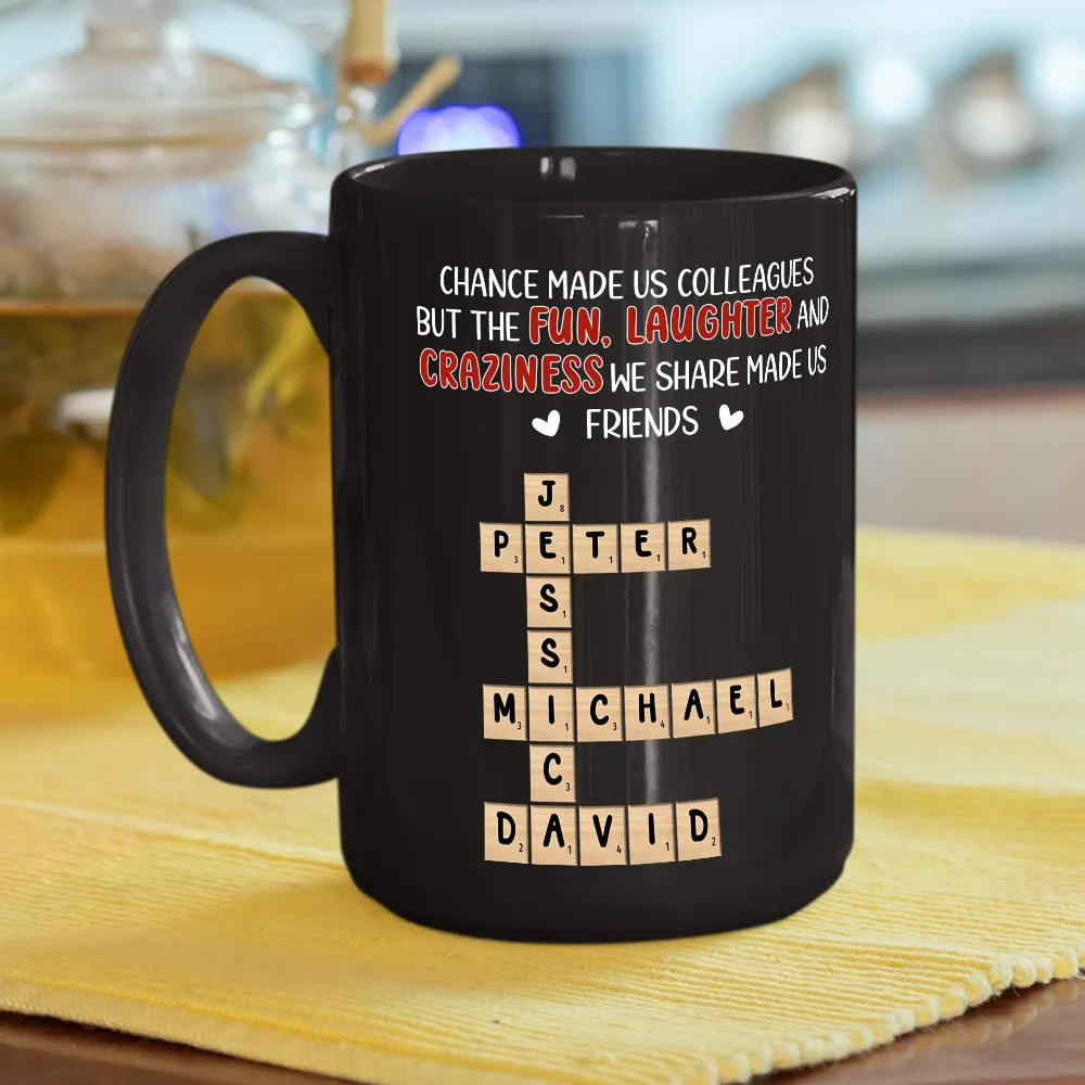 Personalized Colleague Friendship Mug for Office - Fun and Laughter Gift Cup MagicInPrints
